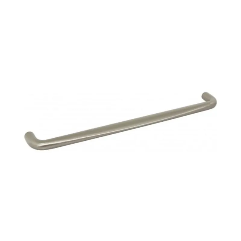 Korting Maniglia MB00884A Confalonieri per mobile, interasse 288 mm, dimensione 300x13 mm, Zama finitura Nichel Satinato