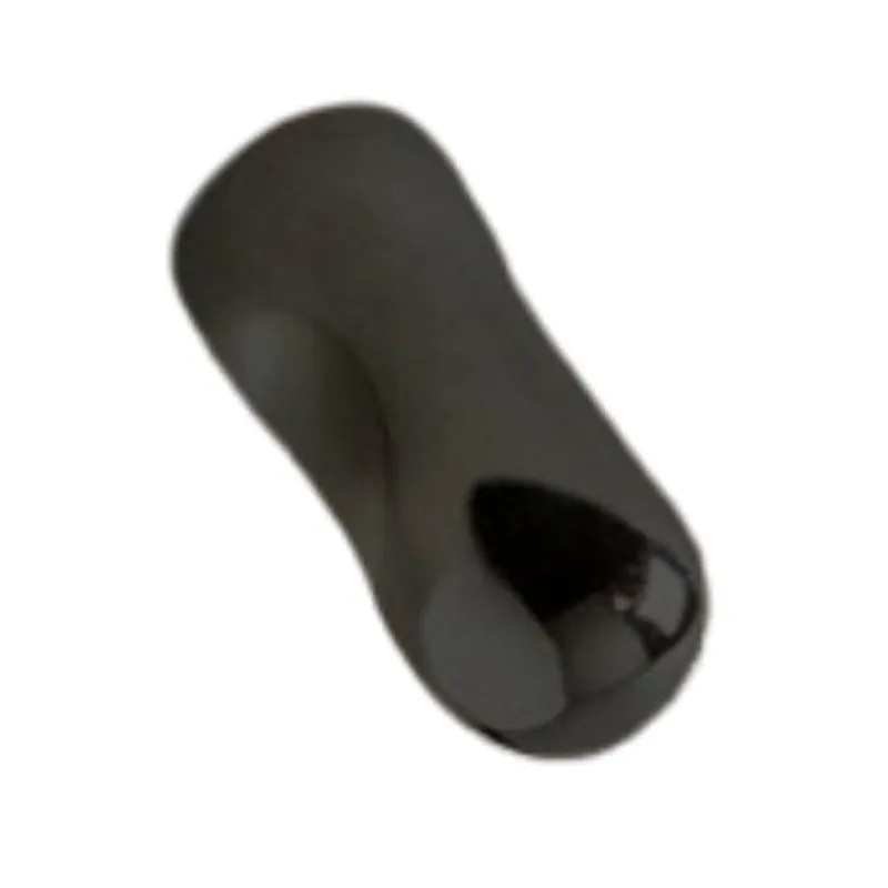 Pomolo MB00866 Confalonieri per mobile, diametro 10 mm, sporgenza 23 mm, Zama finitura Nero Lucido Snelle Levering