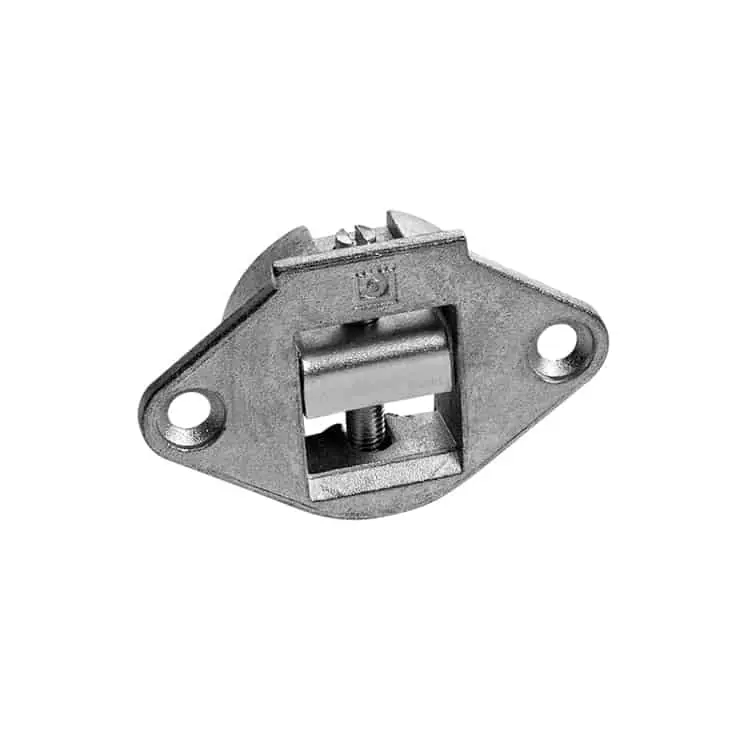 Aggancio regolabile per mobili Confalonieri, larghezza 57 mm, lunghezza 12 mm, in metallo pressofuso e Zincato Lucido Aanbieding