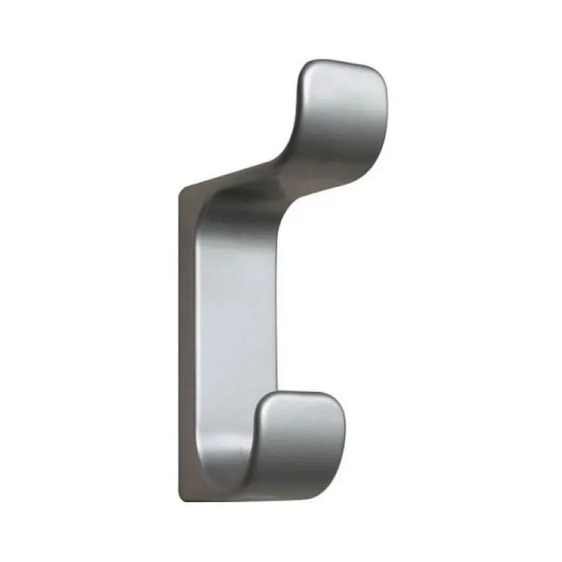 Superprijs Portabito Baco PA00255 Confalonieri per appenderia, dimensione 31x125x75 mm, Zama finitura Argento