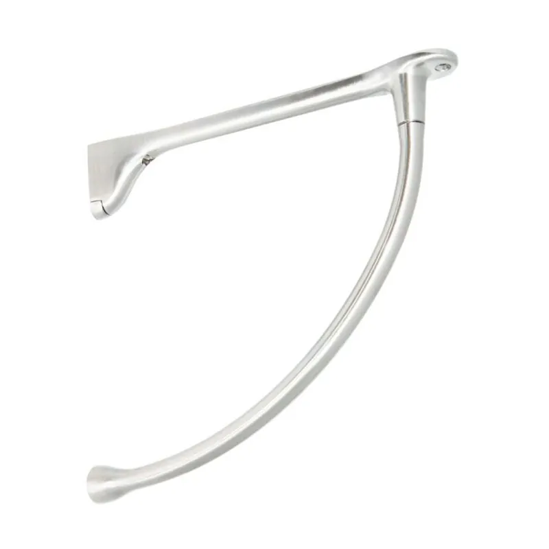 Shop Nu Reggimensola Ms01220 Confalonieri per piani in legno, dimensione 240x223x28 mm, Zama finitura Cromo Lucido