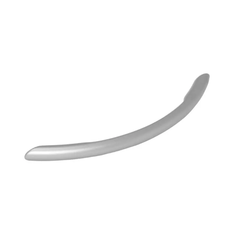 Populair Maniglia MB00960A Confalonieri per mobile, interasse 192 mm, dimensione 222x9 mm, Zama finitura Argento 7 Verniciato