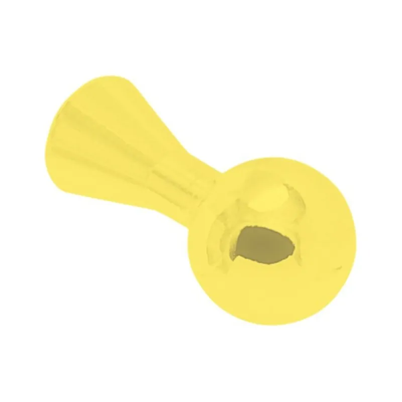 Pomolo MB00898 Confalonieri per mobile, diametro 12 mm, sporgenza 25 mm, Ottone finitura Giallo Verniciato Lage Kosten