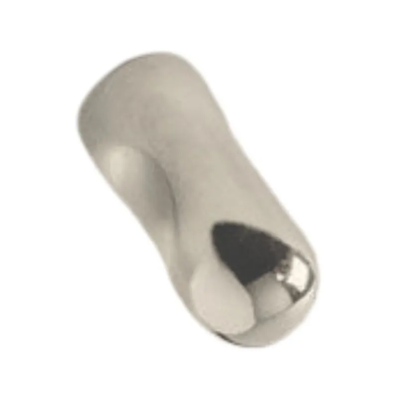 Laatste Kans Pomolo MB00866 Confalonieri per mobile, diametro 10 mm, sporgenza 23 mm, Zama finitura Nichel Satinato
