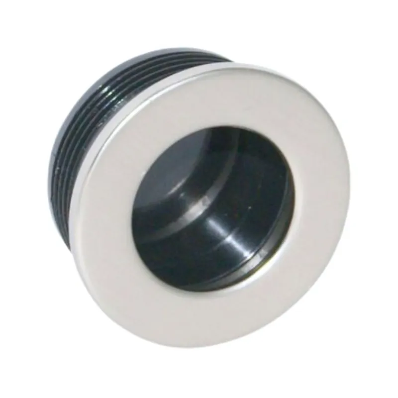 Snelle Levering Maniglia incasso MB00853B Confalonieri per mobile, diametro foro 30x13,3 mm, esterno 35x3 mm, Metallo finitura Cromo Lucido