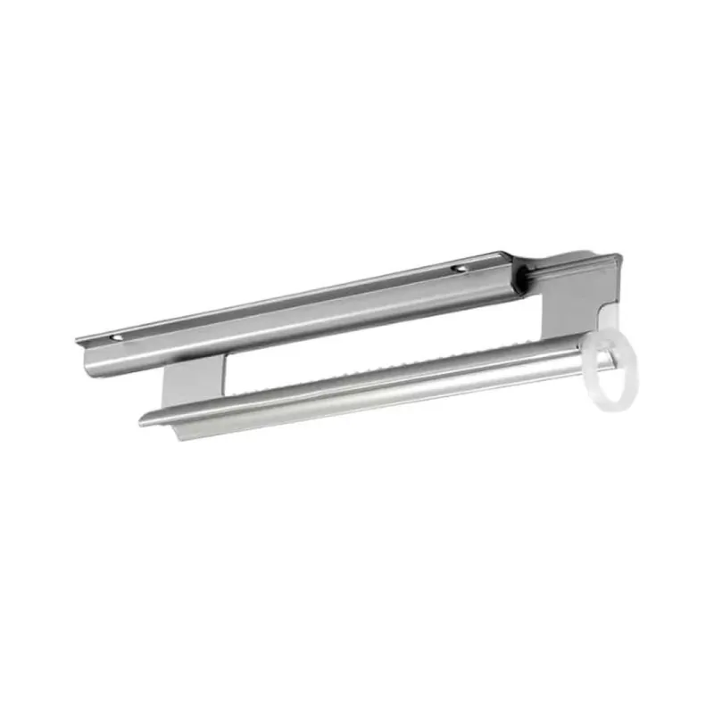 Meest Verkocht Portabito estraibile Confalonieri MA01010 per mobile armadio, lunghezza 290 mm, Alluminio finitura Argento