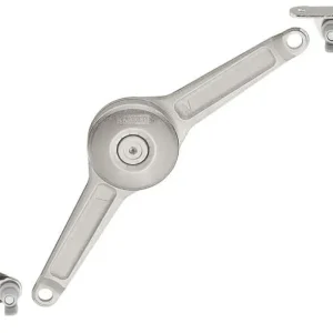 Aanbieding Braccetto Huwil Kessebohmer serie Duo, cerniera a compasso per ante a ribalta, distanza bordo 37 mm, completo di attacchi