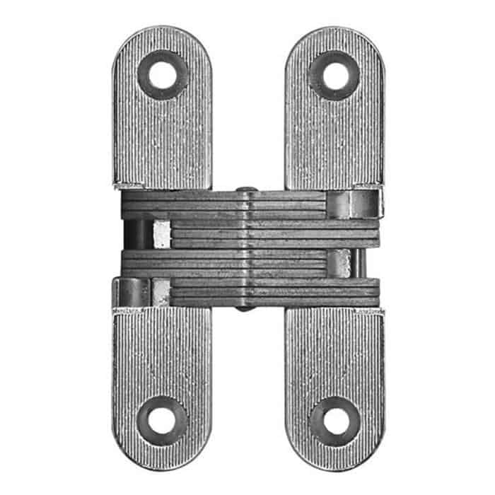 Cerniera a scomparsa 831 Ceam, per porta 50-70 Kg, dimensioni 116,5x25,8 mm, finitura Nichelato Lucido Aanbieding