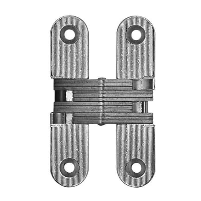 Finale Uitverkoop Cerniera a scomparsa 830 Ceam, per porta 35-50 Kg, dimensioni 95,6x19,6 mm, finitura Nichelato Lucido