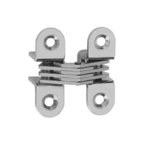 Hete Deal Cerniera a scomparsa 504 Ceam, per mobile, dimensioni 39,3x13 mm, finitura Nichelato