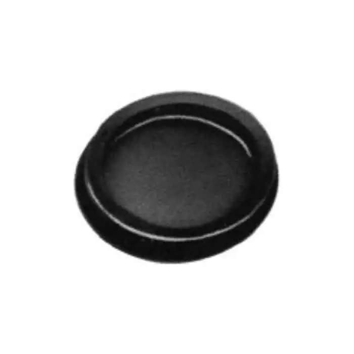 Coperchio foro legno 500 Ceam, da abbinare a eccentrico, spessore 3 mm, finitura Nero Betrouwbaar