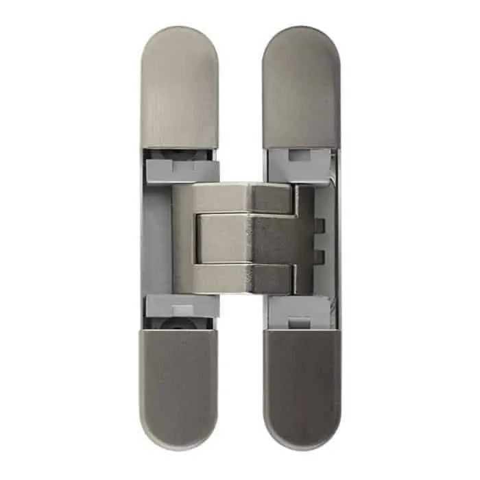 Favoriet Cerniera a scomparsa STARS 929 Ceam, per porta 12-21 Kg, regolabile 3D, dimensioni 76x14 mm, finitura Nichelato