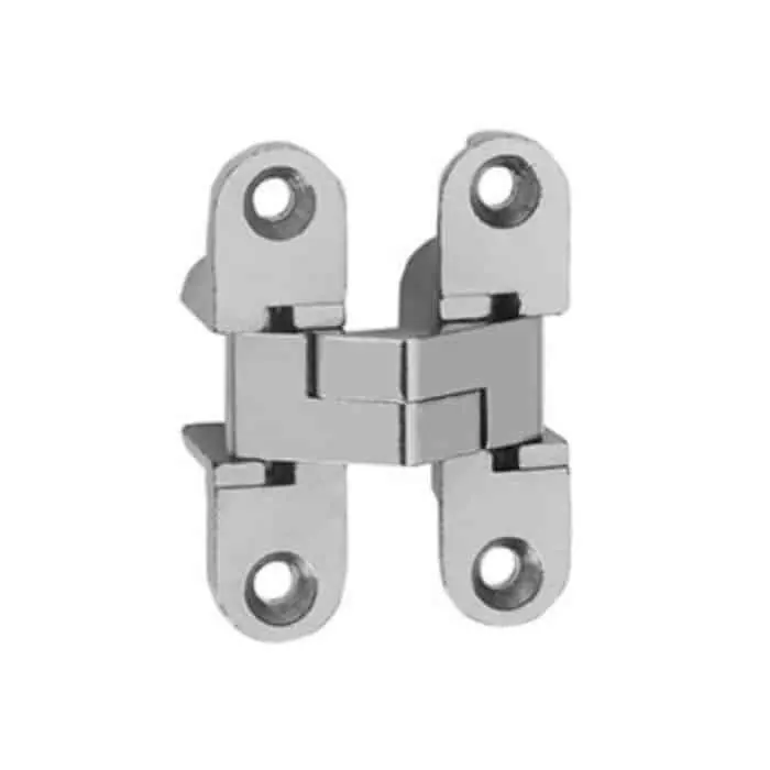Korting Cerniera a scomparsa 828 Ceam, per mobile, dimensioni 50x14 mm, finitura Nichelato