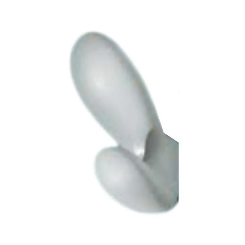 Bestel Nu Gancio Cino CC00313 Confalonieri per appenderia, dimensione 31x59x42 mm, Plastica finitura Bianco Opalino