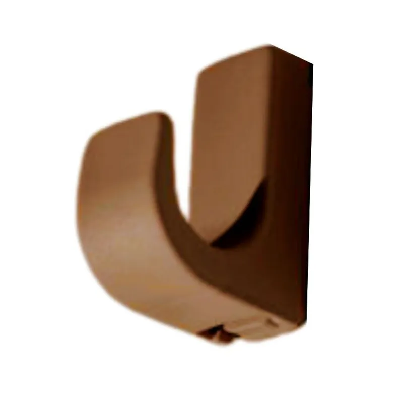 Gancio CC00224 Confalonieri per appenderia, dimensione 21x53x38 mm, Plastica finitura Marrone Shop Nu