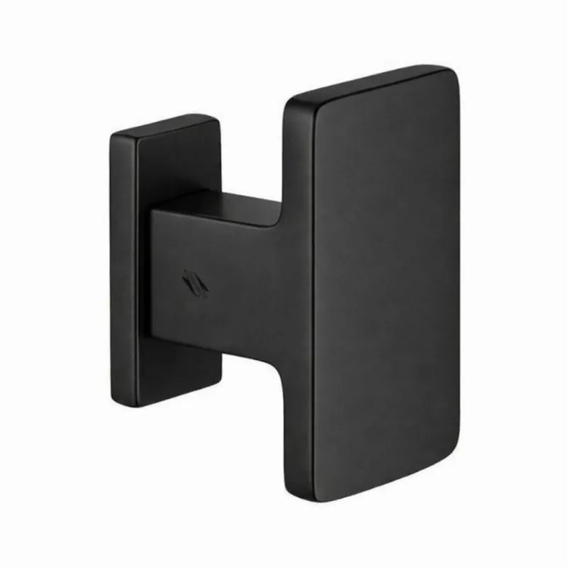 Pomolo fisso per porte Push LC55 Colombo Design, altezza 61 mm, finitura Nero Gecertificeerd