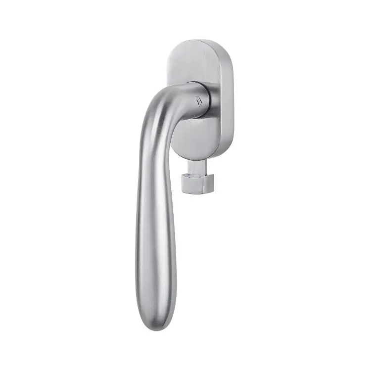 Speciale Aanbieding Maniglia Martellina DK Robot CD42 Colombo per finestra, pulsante di sicurezza, rosetta ovale 66x32 mm, Zama finitura Cromat