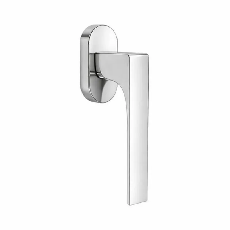 Maniglia DK Robocinque ID 62 SM Colombo Design per finestra, rosetta ovale 66x32,2 mm, finitura Cromo Ludico Betaalbaar
