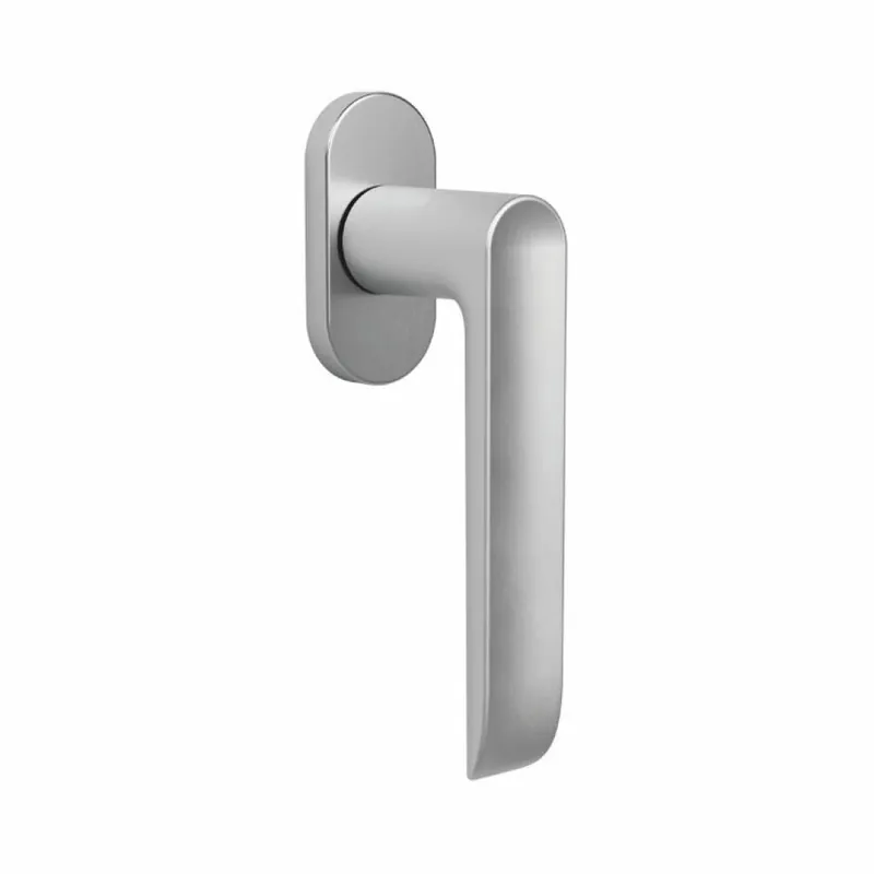 Premium Maniglia DK Lund SE 12 SM Colombo Design per finestra, rosetta ovale 65x31 mm, finitura Cromat