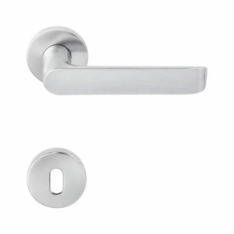 Lage Kosten Maniglia Lund SE 11 R Colombo Design per porta, foro Patent, rosetta tonda diametro 50 mm, finitura Cromat