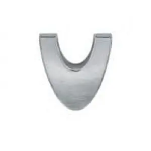 Pomolo per mobili Colombo Design, Formae F 533, larghezza 40 mm, altezza 18,5 mm, finitura Cromato Satinato Op = Op