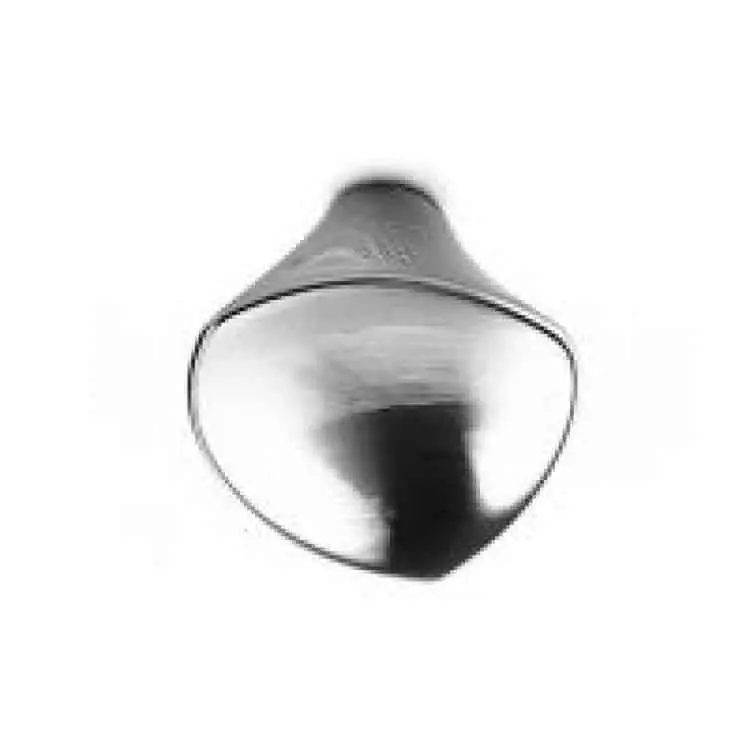Gereduceerde Prijs Pomolo per mobili Colombo Design, Formae F 531, larghezza 30 mm, altezza 28 mm, finitura Cromo Lucido