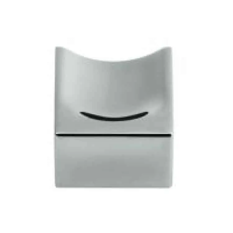 Tijdelijk Beschikbaar Pomolo per mobili Colombo Design, Formae F 530, larghezza 22 mm, altezza 14 mm, finitura Cromato Satinato