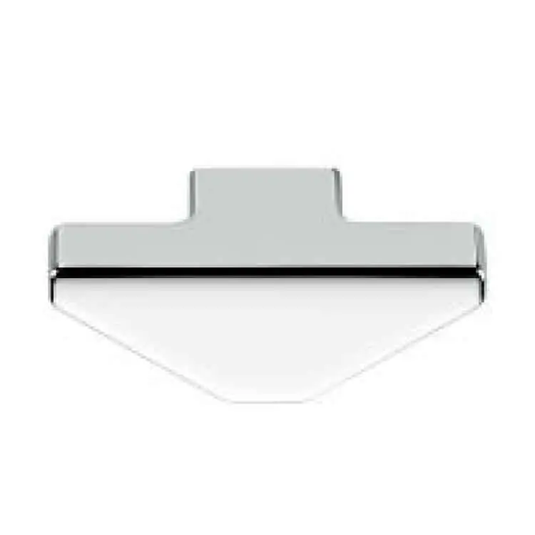 Pomolo per mobili Colombo Design, Formae F 529, larghezza 45 mm, altezza 17 mm, finitura Cromato Satinato Meest Verkocht