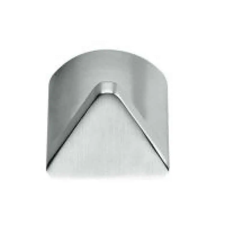 Dagaanbieding Pomolo per mobili Colombo Design, Formae F 528, larghezza 25,5 mm, altezza 23 mm, finitura Cromato Satinato