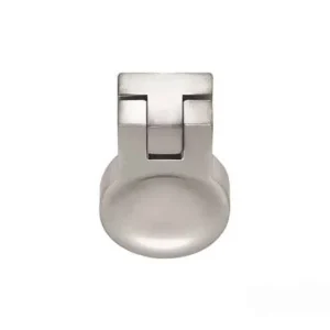 Pomolo per mobile Colombo Design, Formae F522, larghezza 28 mm, lunghezza 39 mm, finitura Cromato Lucido Korting