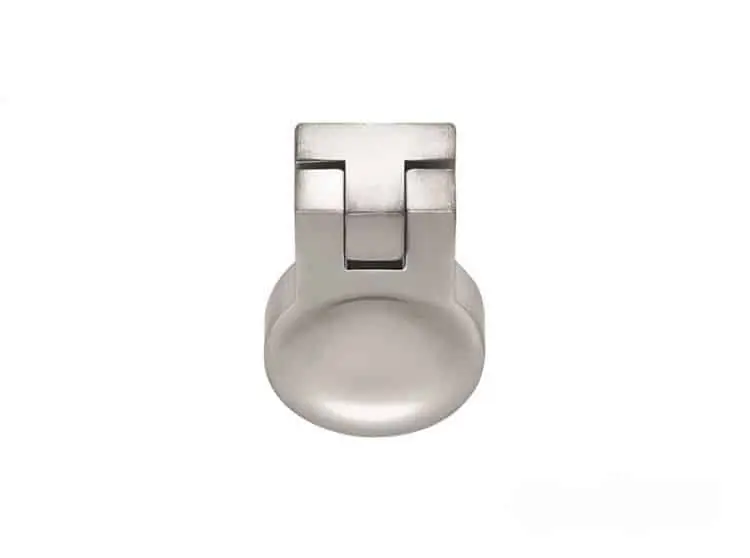 Dagaanbieding Pomolo per mobile Colombo Design, Formae F522, larghezza 28 mm, lunghezza 39 mm, finitura Cromo Satinato