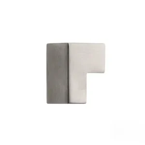 Direct Verzonden Pomolo per mobile Colombo Design, Formae F515, larghezza 12 mm, lunghezza 24 mm, finitura Cromo Lucido