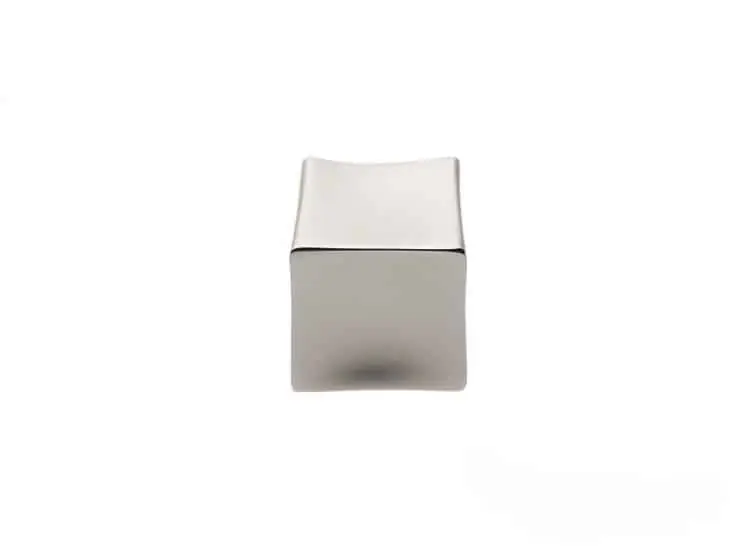 Shop Nu Pomolo per mobile Colombo Design, Formae F514, larghezza 20 mm, lunghezza 20 mm, finitura in Cromo Satinato