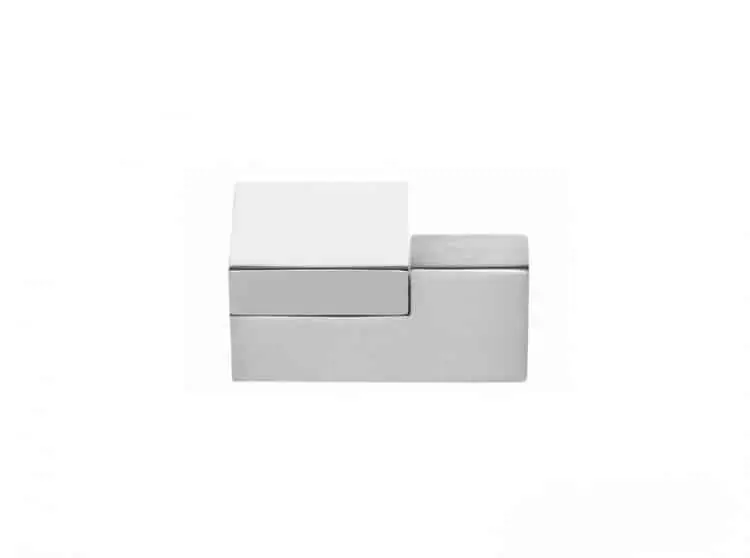 Pomolo per mobile Formae F 501 Destro Cromo Satinato / Cromo Lucido Gecertificeerd