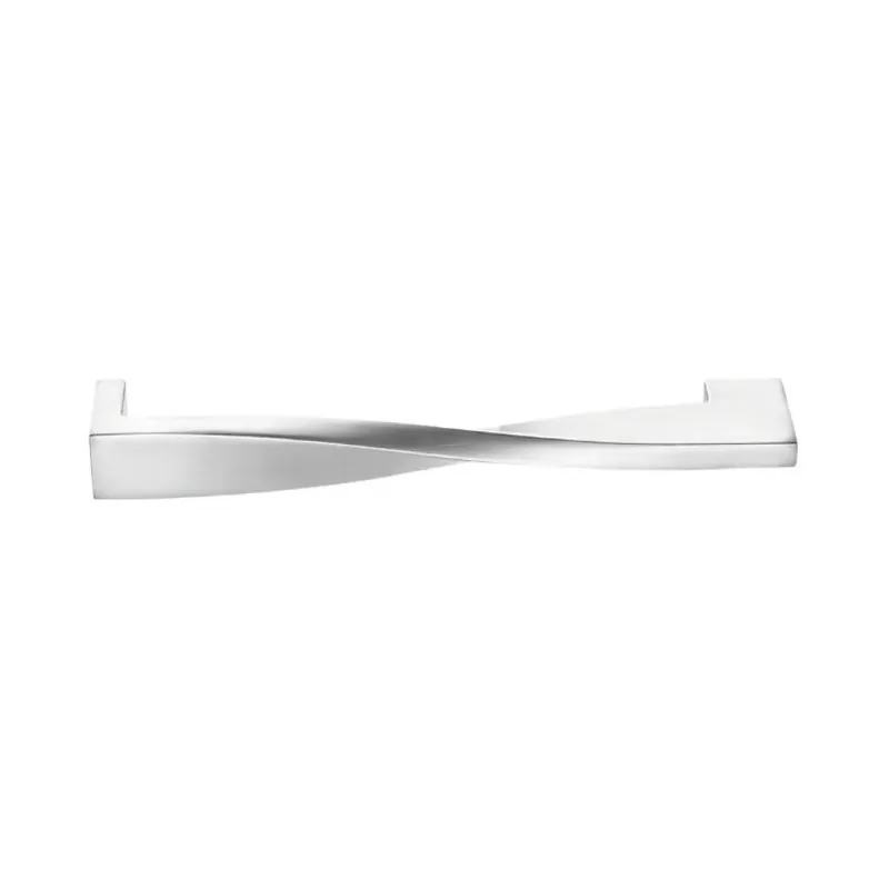 Koopje Maniglia F118 Colombo Design per mobile, interasse 280 mm, dimensione 294x20 mm, Cromall finitura Cromosat
