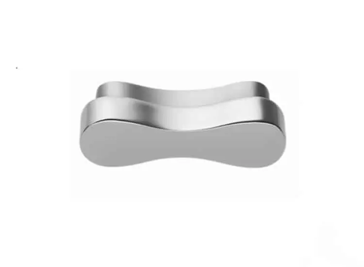 Maniglia per mobile Formae F112, Colombo design, interasse 22 mm, finitura Cromato satinato Direct Beschikbaar