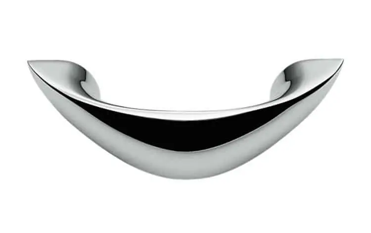 Maniglia F106 Colombo Design per mobile, interasse 96 mm, dimensione 116x21 mm, Cromall finitura Cromosat Exclusieve Aanbieding