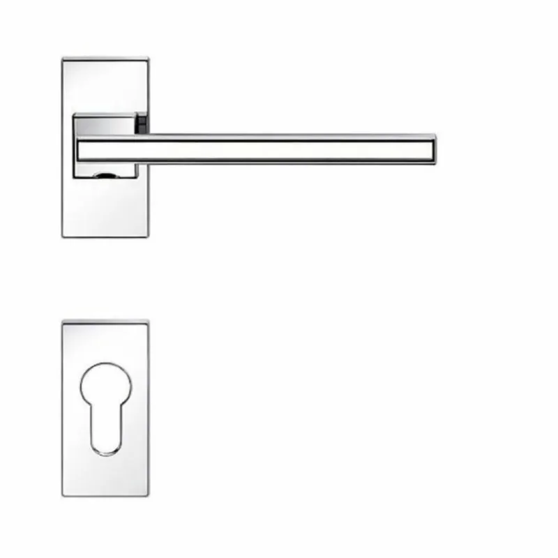 Speciale Aanbieding Maniglia Electra MS 11 RSMY Colombo Design per porta, foro Yale, rosetta stretta 63x30 mm, finitura Cromo