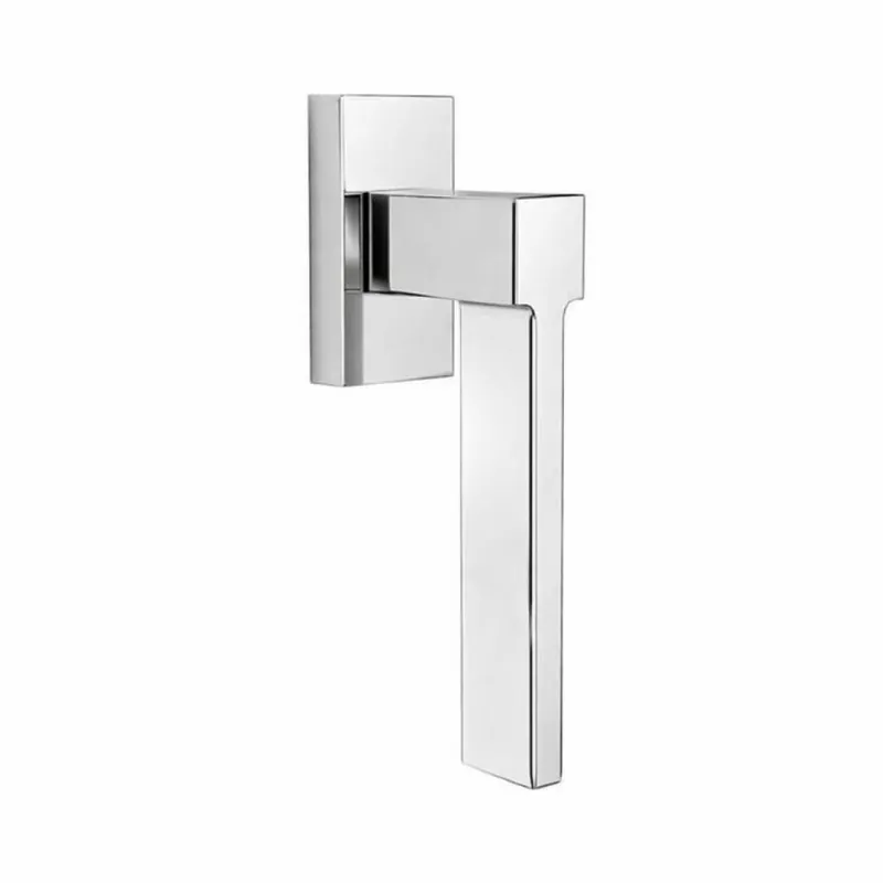 Maniglia DK Zelda MM 12 SM Colombo Design per finestra, rosetta rettangolare 66x33 mm, finitura Cromo Korting