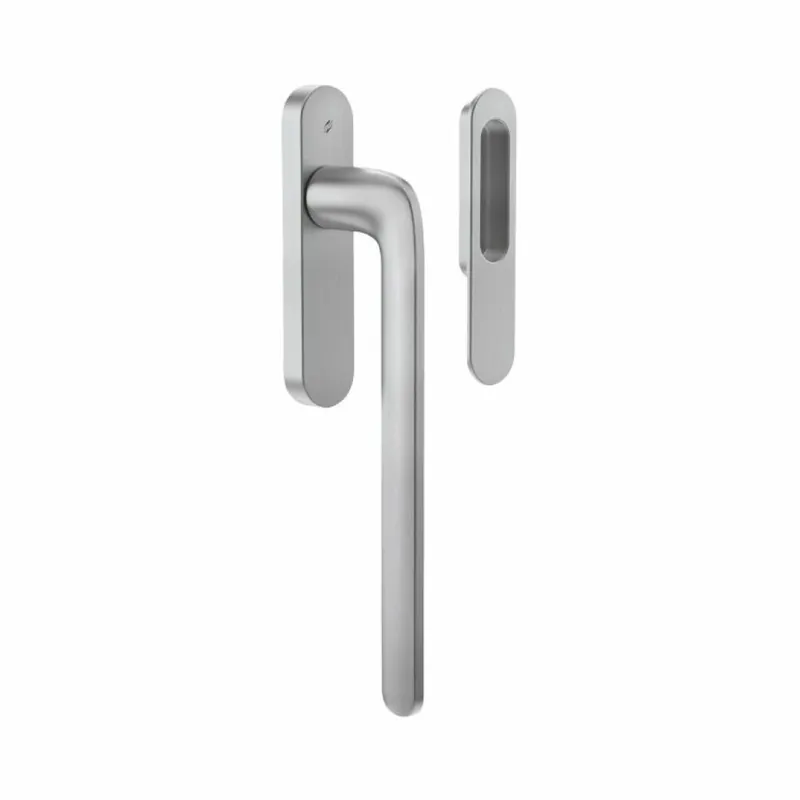 Korting Maniglione ID 313 Colombo Design, per alzante scorrevole finestra, con conchiglia 152,5x34 mm, finitura Cromat