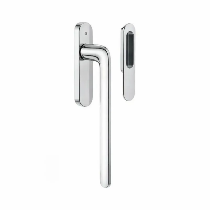 Hoge Kwaliteit Maniglione ID 313 Colombo Design, per alzante scorrevole finestra, con conchiglia 152,5x34 mm, finitura Cromo