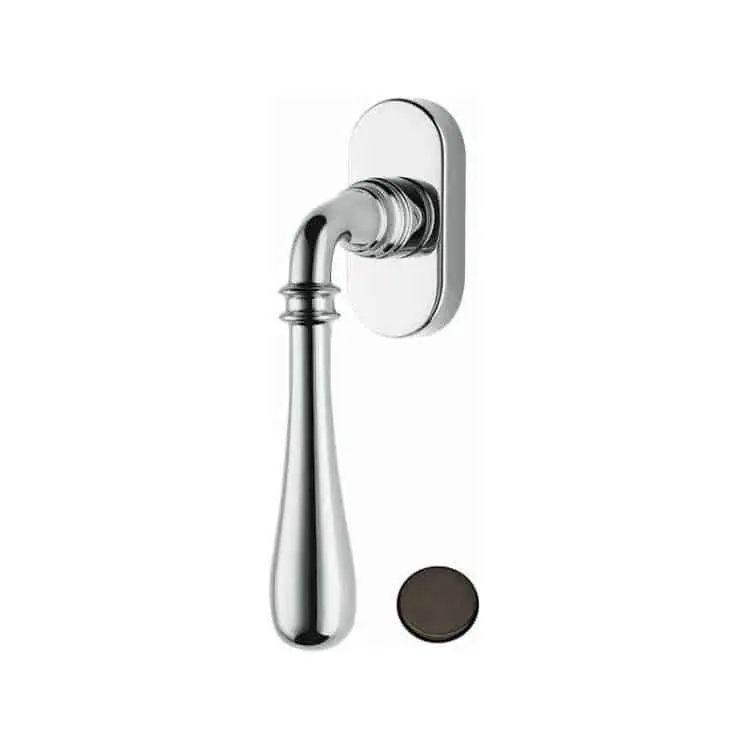 Maniglia DK per finestre Colombo Design serie Ida finitura Bronzo Beste Prijs