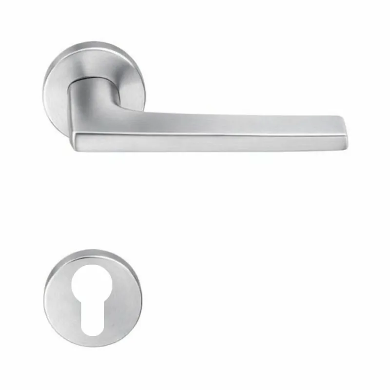 Maniglia per porte Gira Colombo Design, su rosetta tonda, foro yale, finitura cromat Goedkoop