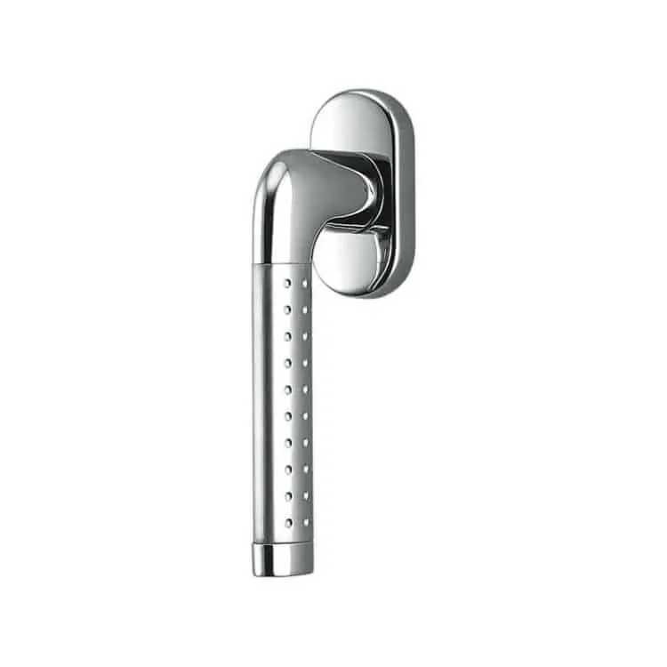 Speciale Aanbieding Maniglia DK per finestre, Colombo Design serie Tailla, finitura Cromo / Cromat
