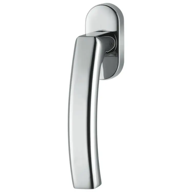 Maniglia DK Olly LC 62 SM Colombo Design per finestra, rosetta rettangolare 66x32 mm, finitura Cromo Superprijs