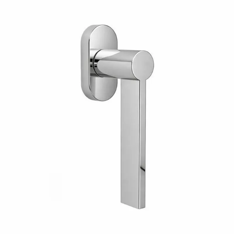 Premium Maniglia DK Tool MD 12 SM Colombo Design per finestra, rosetta rettangolare 66x32 mm, finitura Cromo