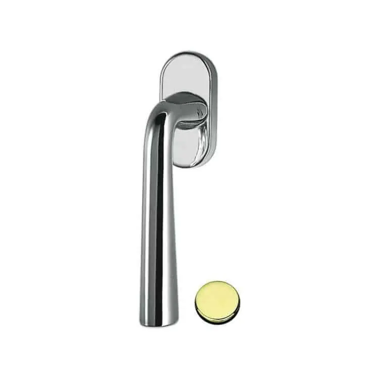 Maniglia DK per finestre, Colombo Design serie Tender, finitura Oroplus Direct Verzonden