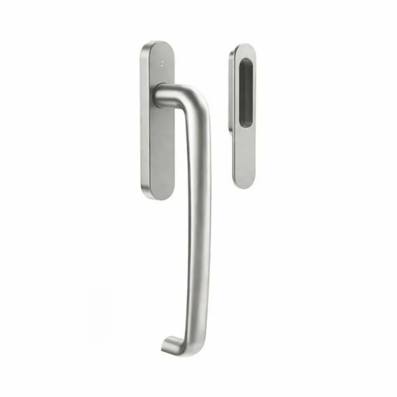 Maniglione ID 113 Colombo Design, per alzante scorrevole finestra, con conchiglia 152,5x34 mm, finitura Cromat Actieprijs