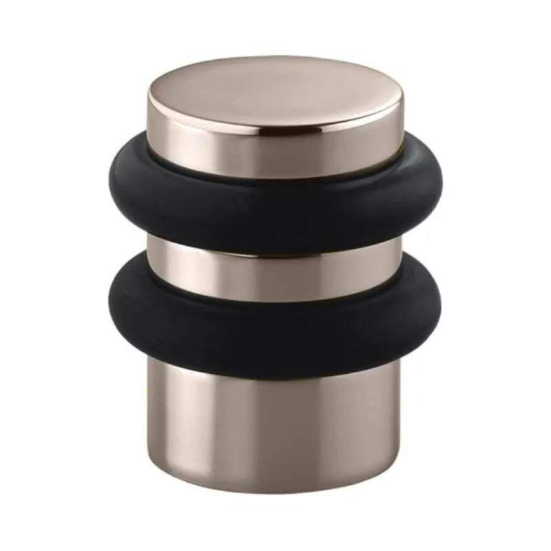 Uitverkoop Fermaporta CD412 Colombo Design a pavimento per interni, dimensione 26x30 mm,doppio Or gomma, Ottone finitura Nikelmat