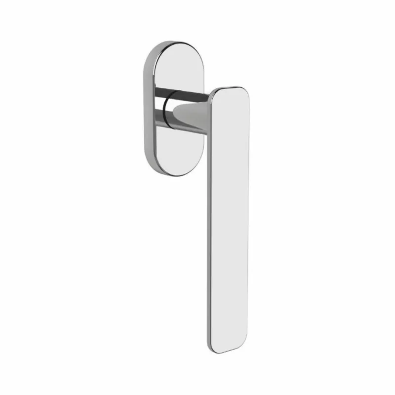 Alleen Vandaag Maniglia DK Slim FF 12 SM Colombo Design per finestra, rosetta ovale 65x31 mm, finitura Cromo
